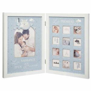 Photo Montage Frame Blue