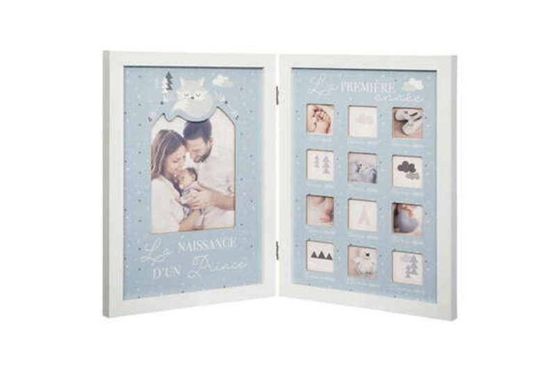 Photo Montage Frame Blue