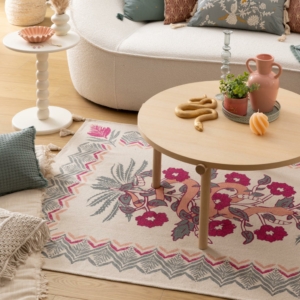 Cotton Rug Wild Print