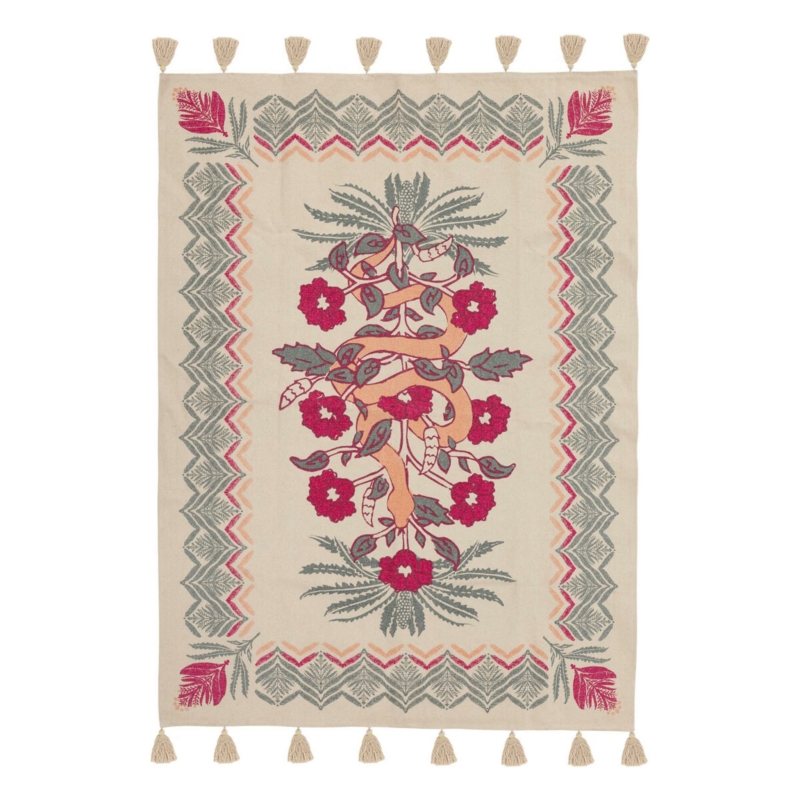 Cotton Rug Wild Print