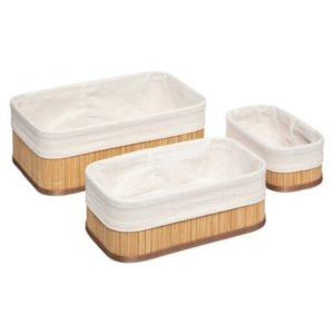 Bamboo Basket Set