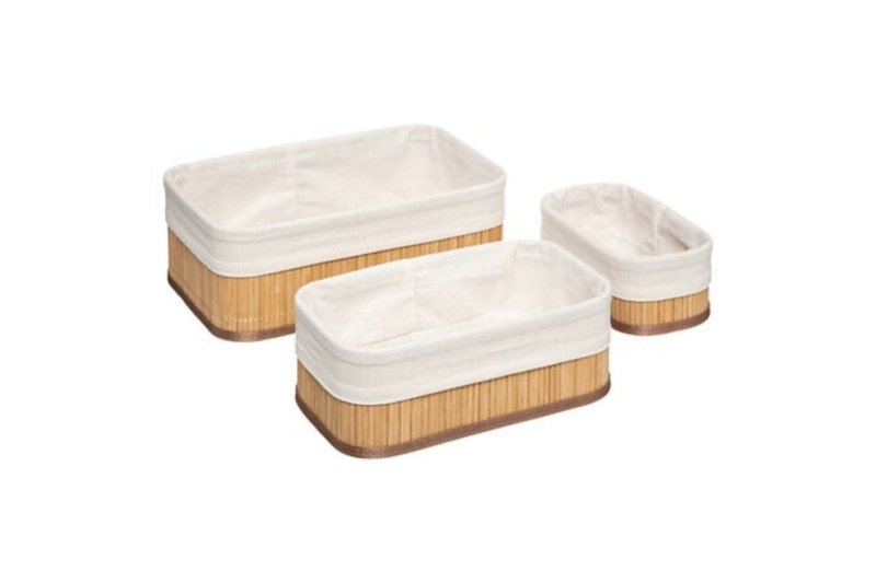 Bamboo Basket Set