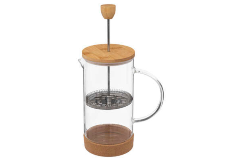Bamboo Glass Coffee Maker
