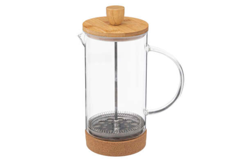 Bamboo Glass Coffee Maker