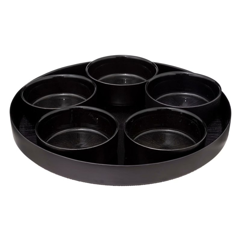 Astra Black Appetizer Set