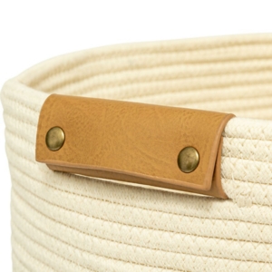 Ivory Laundry Basket