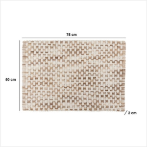 Braid Bathmat Taupe
