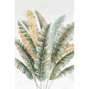 Banana Leaf Gold Art