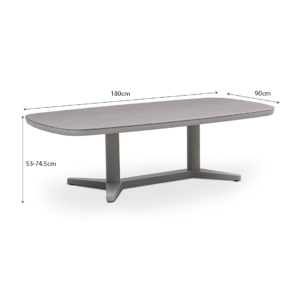 Outdoor Lounge Set Cream