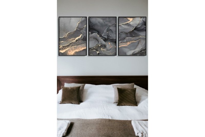 Abstract Marble Wall Art