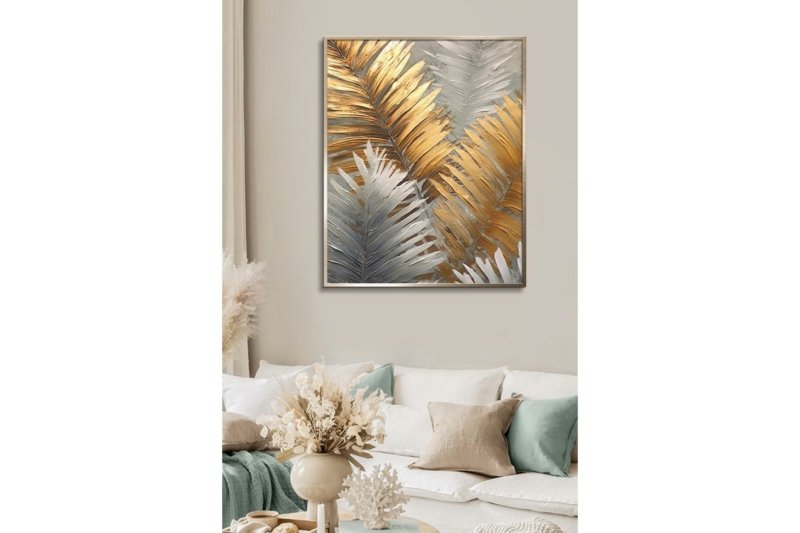 Minimalism Palm Leaves