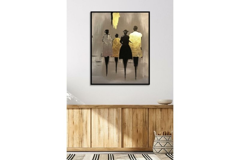 Stylish Figures Painting