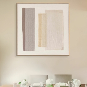 Framed Linen Canvas Embroidery