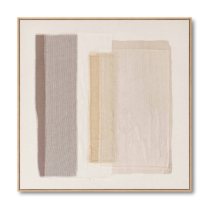 Framed Linen Canvas Embroidery