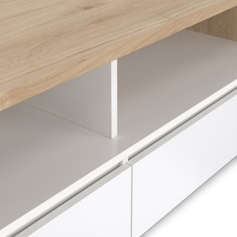 Coffee Table Oak White