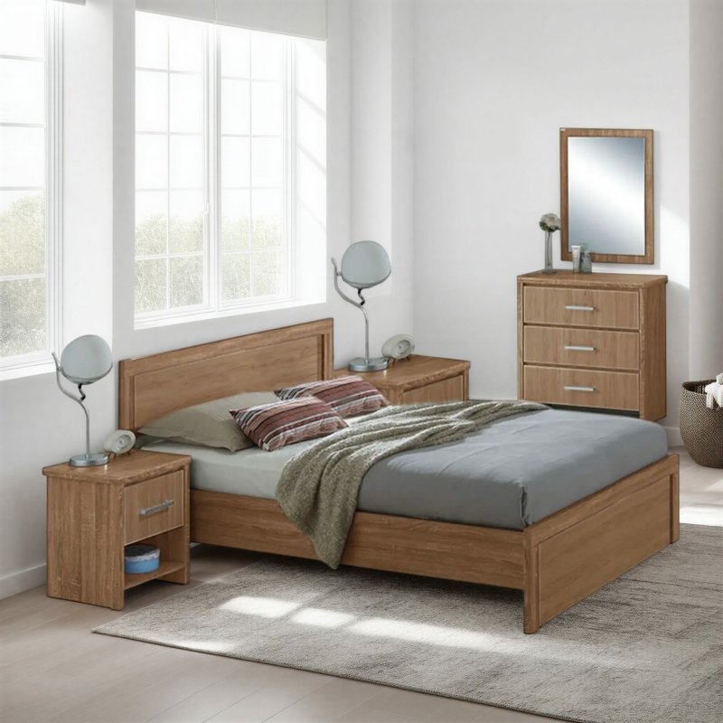Bed-set With Mirr WTN