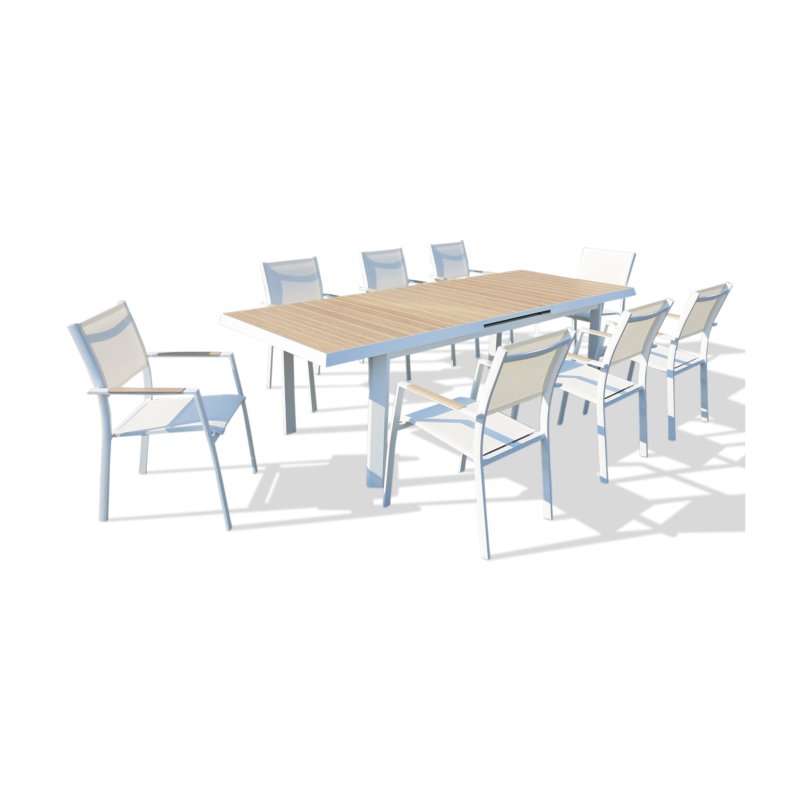 Outdoor Dining Set 1+8 Ext