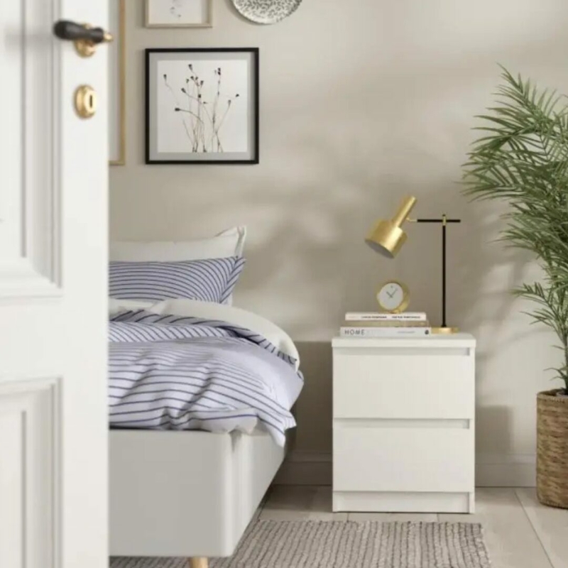 NAIA Nightstand 2-drawer