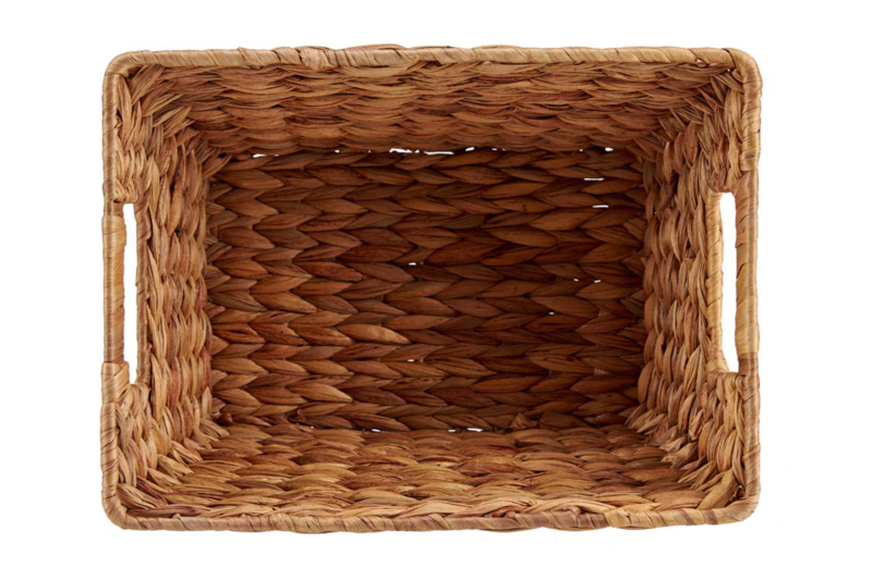 Rectangular Straw Basket