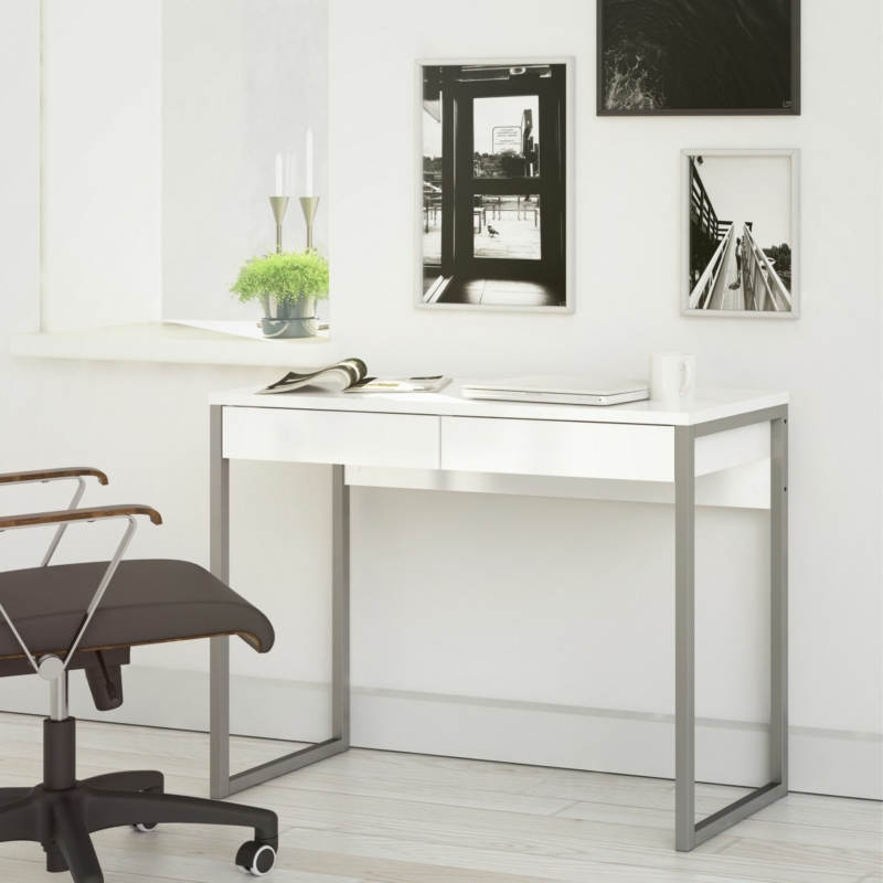 FPT Desk White High Gloss