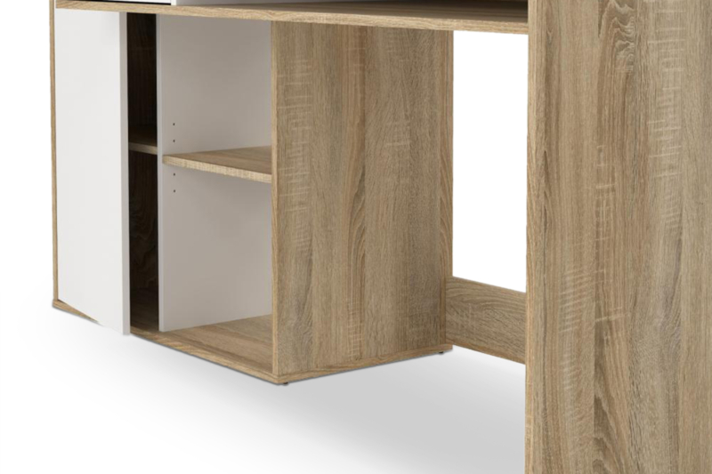 Office Desk White Oak