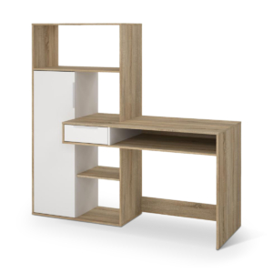 Office Desk White Oak