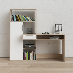 Office Desk White Oak