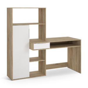 Office Desk White Oak