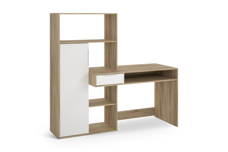 Office Desk White Oak