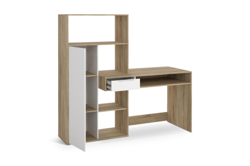 Office Desk White Oak