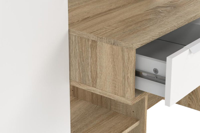 Office Desk White Oak