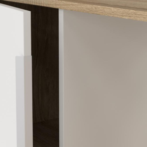 Office Desk White Oak