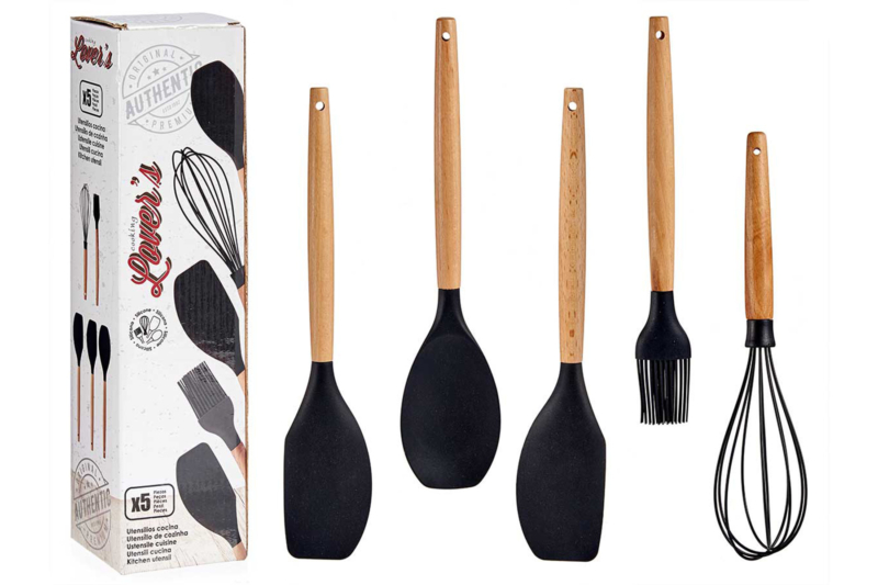 Beech Wood Handle Set