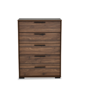 Walnut 5-d Chest