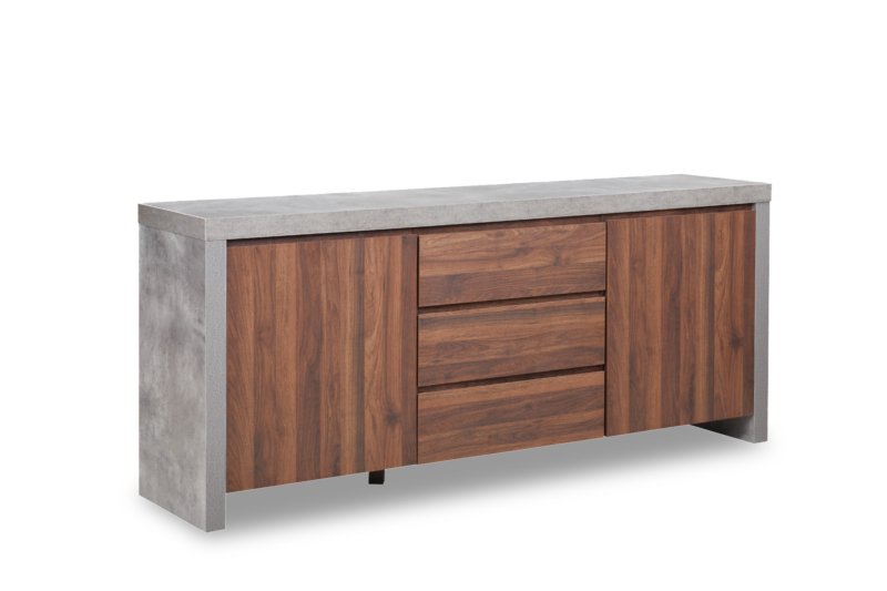 Buffet Draw-doors Cement-walnut