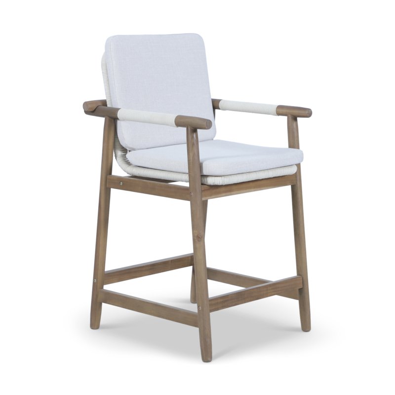 Outdoor Bar Set Walnut