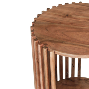 Wood Side Table