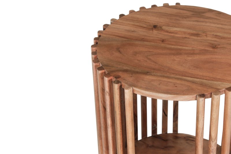 Wood Side Table