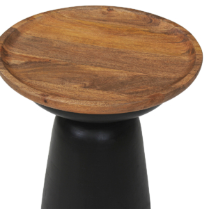 WOOD SIDE TABLE