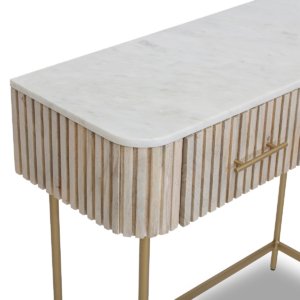 Console Table Marble Top