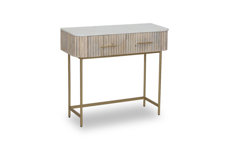 Console Table Marble Top