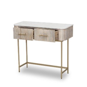 Console Table Marble Top