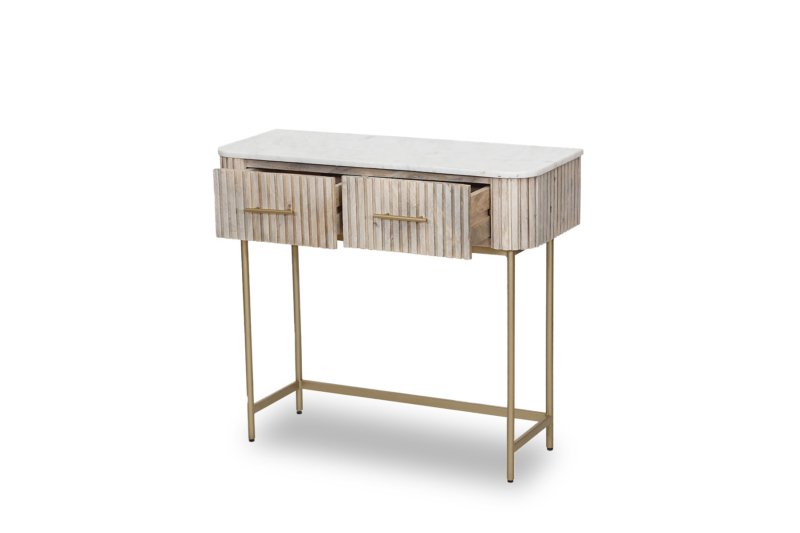 Console Table Marble Top