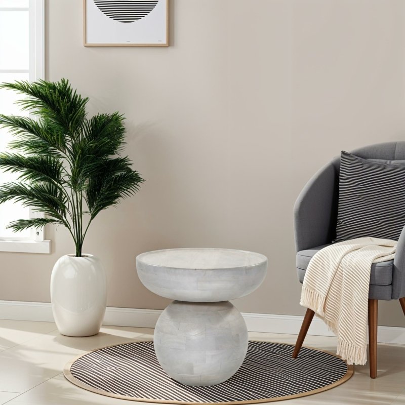 Mango Wood Side Table