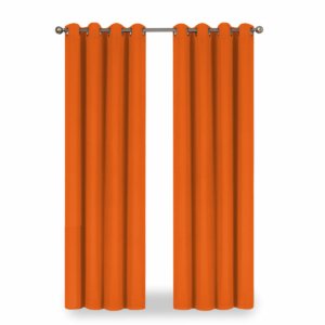 Window Curtain ORANGE