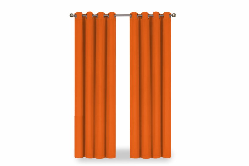 Window Curtain ORANGE