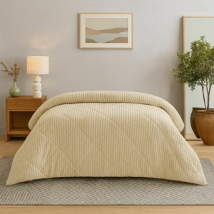 Blanket Quilted Beige