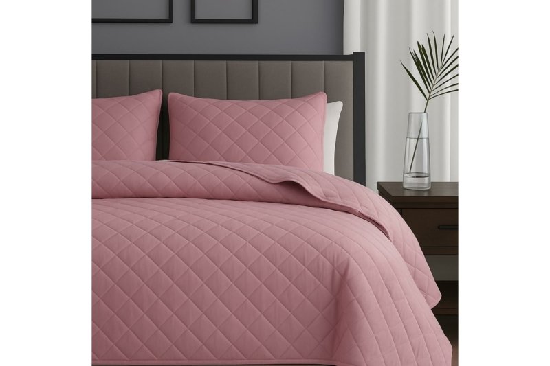 Bedspread Pink Quilt