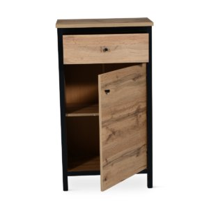 Cabinet 1dr Tacho Oak Black