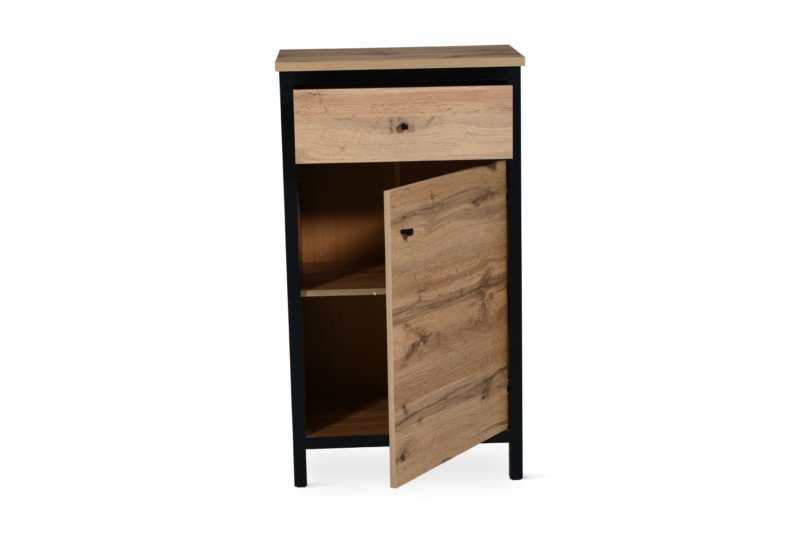 Cabinet 1dr Tacho Oak Black